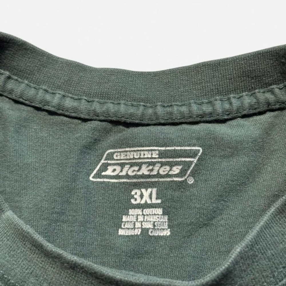 Dickies Dark Green‎ Pocket T-Shirt Men's Size 3XL - Picture 2 of 7